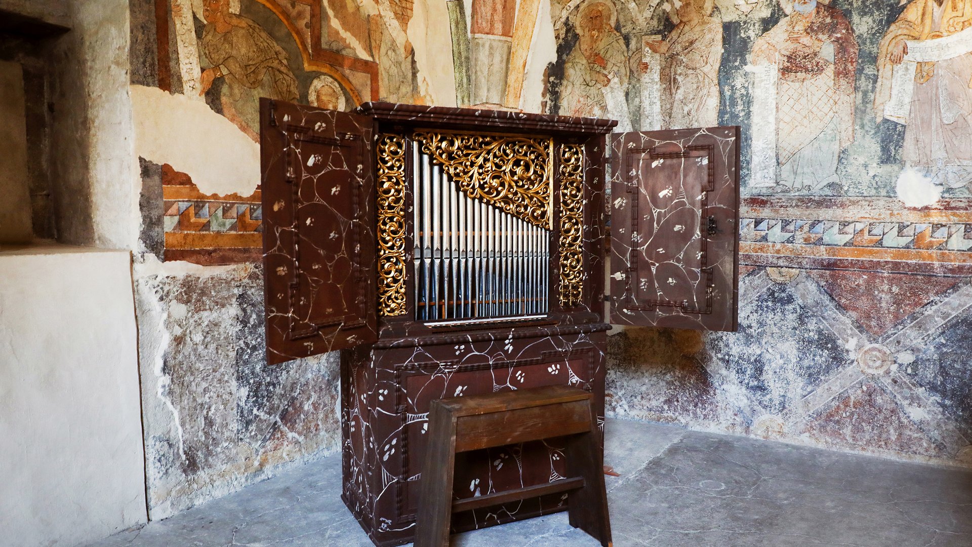 Organo nella Cappella di San Giovanni